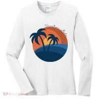 Vacation Mode Sunset Beach Women's Long Sleeve Shirt thumb 0