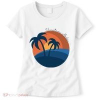 Vacation Mode Sunset Beach Women's T-Shirt thumb 0