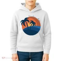 Vacation Mode Sunset Beach Kids Hoodie thumb 4