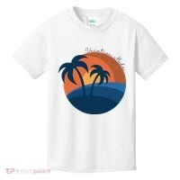 Vacation Mode Sunset Beach Kids T-Shirt thumb 0