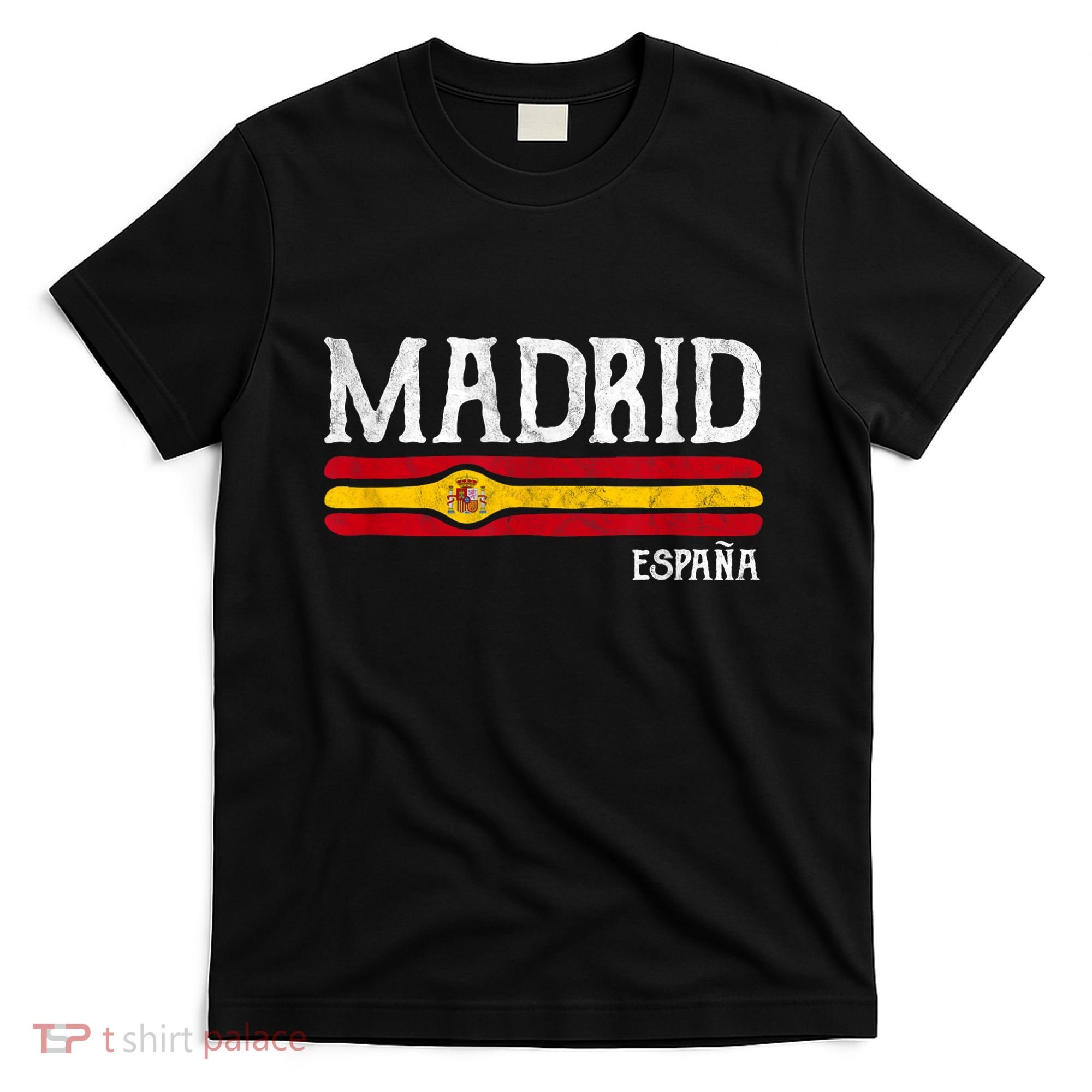 Vintage Madrid Spain Souvenir Espana Gift T-Shirt