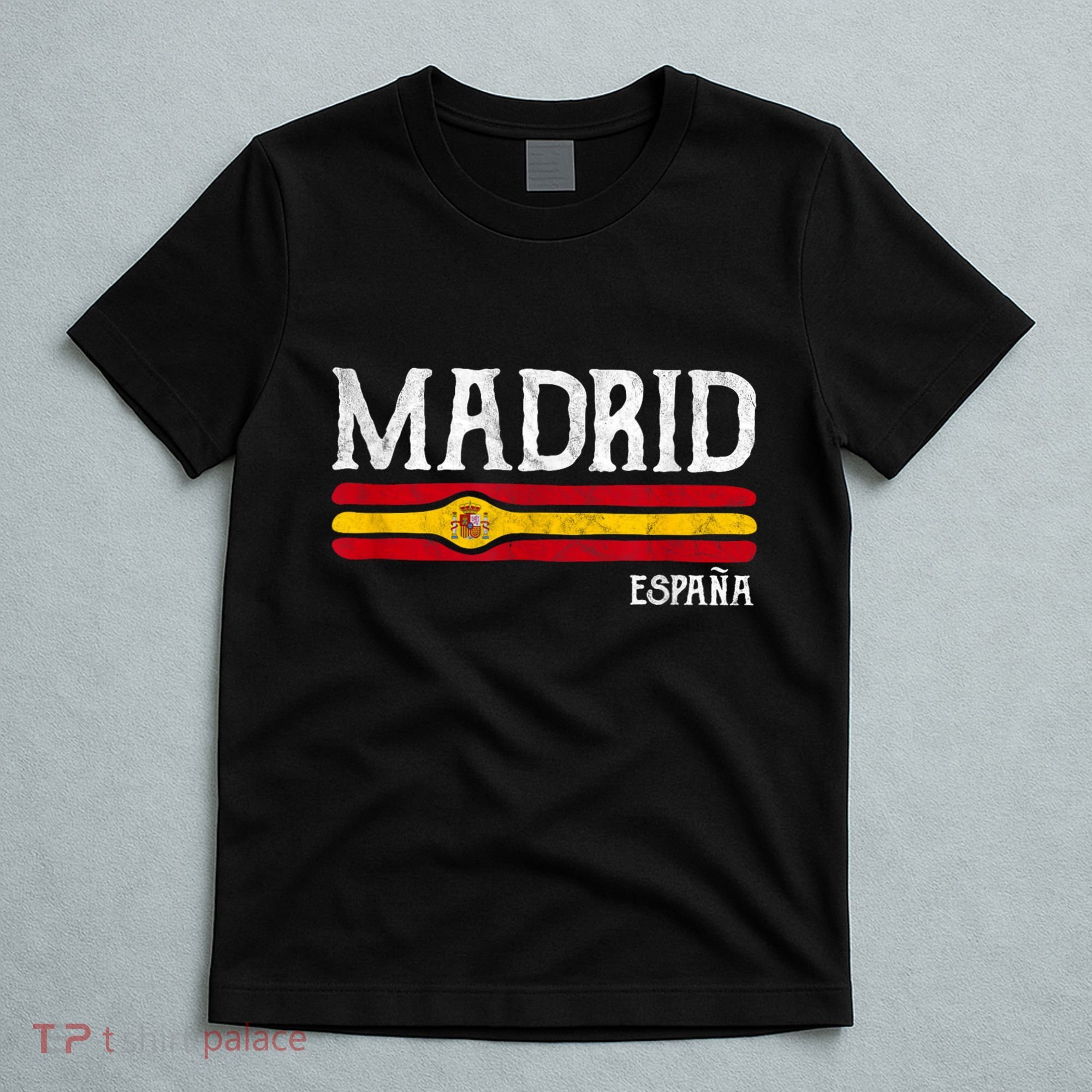 Vintage Madrid Spain Souvenir Espana Gift T-Shirt