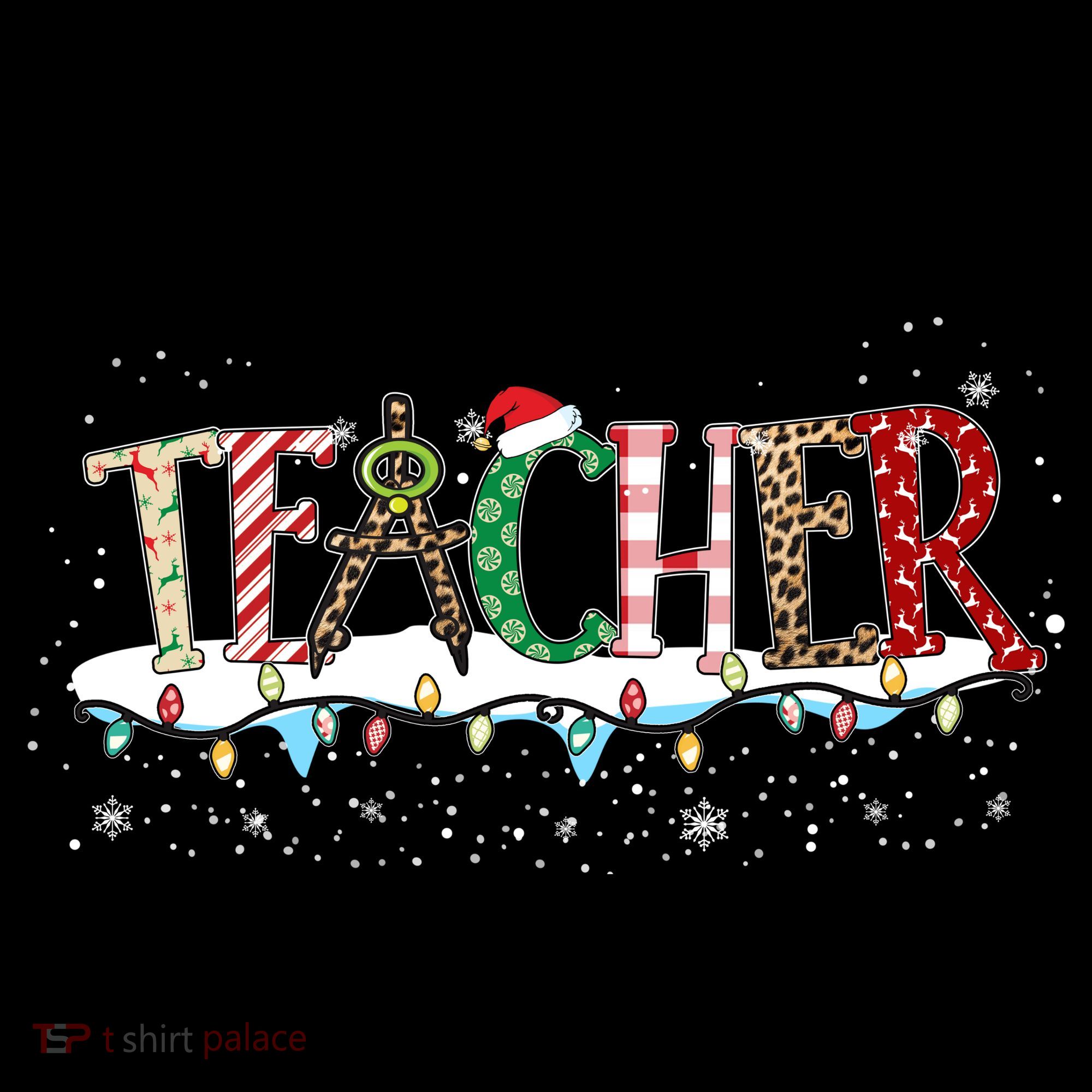 Very Merry Teacher Holiday Christmas Coffee Mug