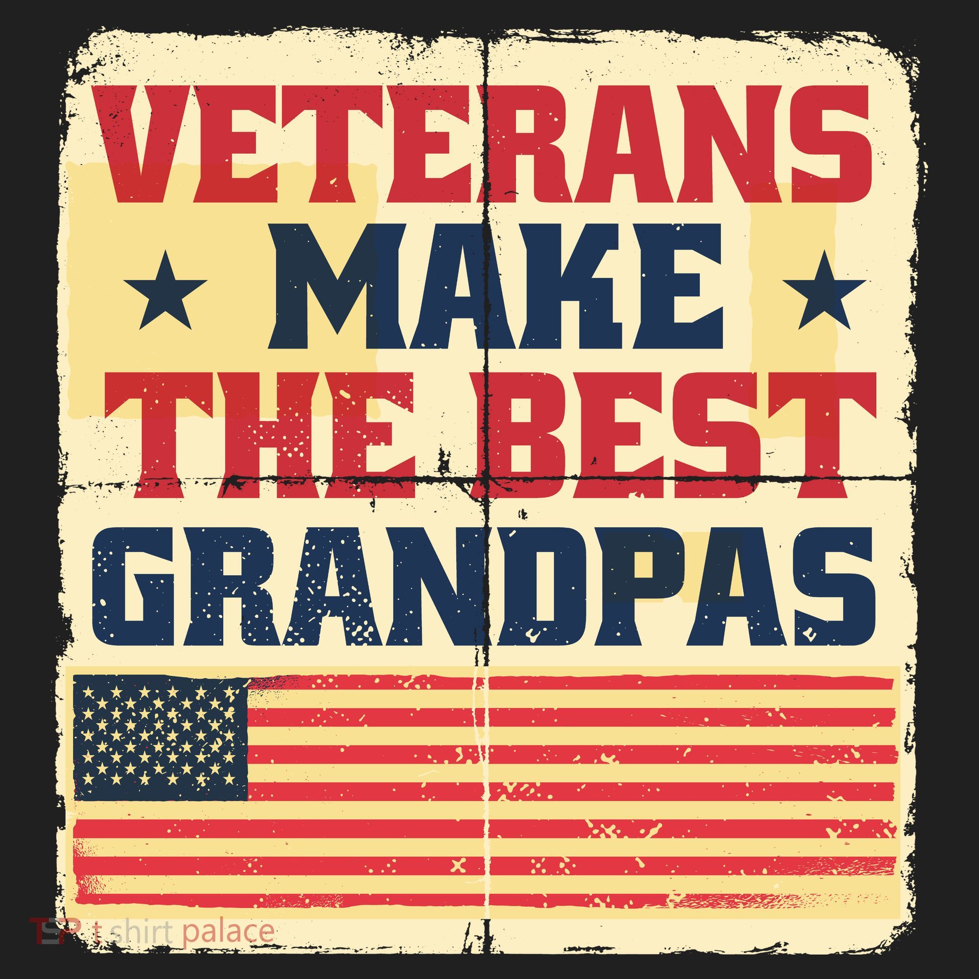 Veterans Make The Best Grandpas USA Tumbler