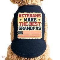 Veterans Make The Best Grandpas USA Doggie Tank thumb 0