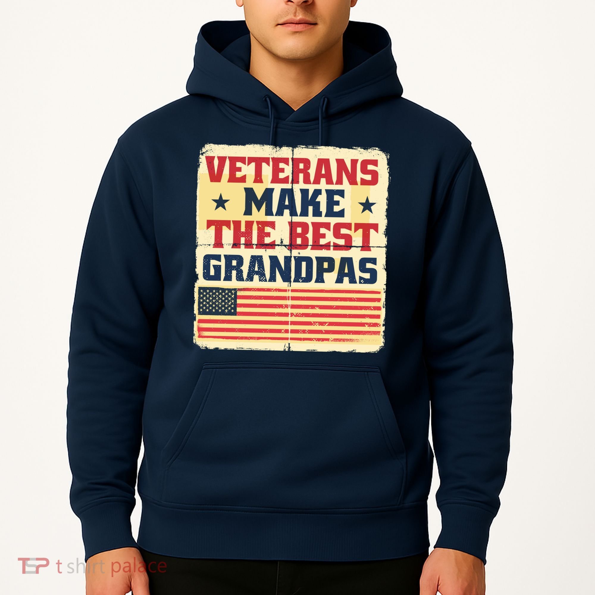 Veterans Make The Best Grandpas USA Hoodie