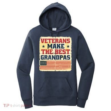 Veterans Make The Best Grandpas USA Women's Hoodie