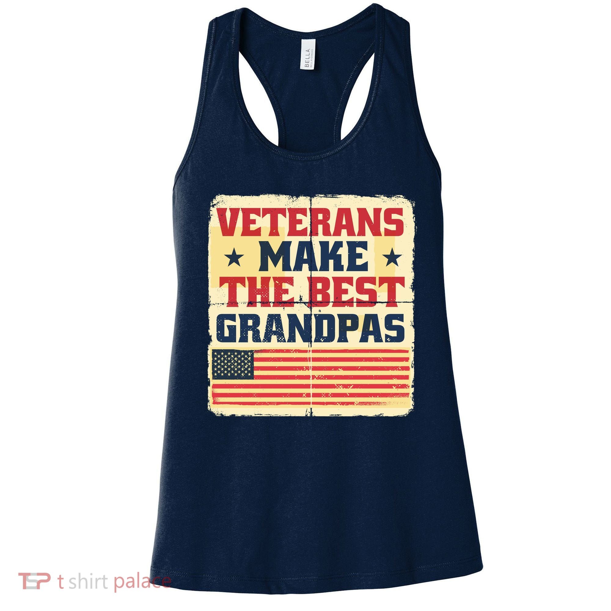 Veterans Make The Best Grandpas USA Women's Tank Top