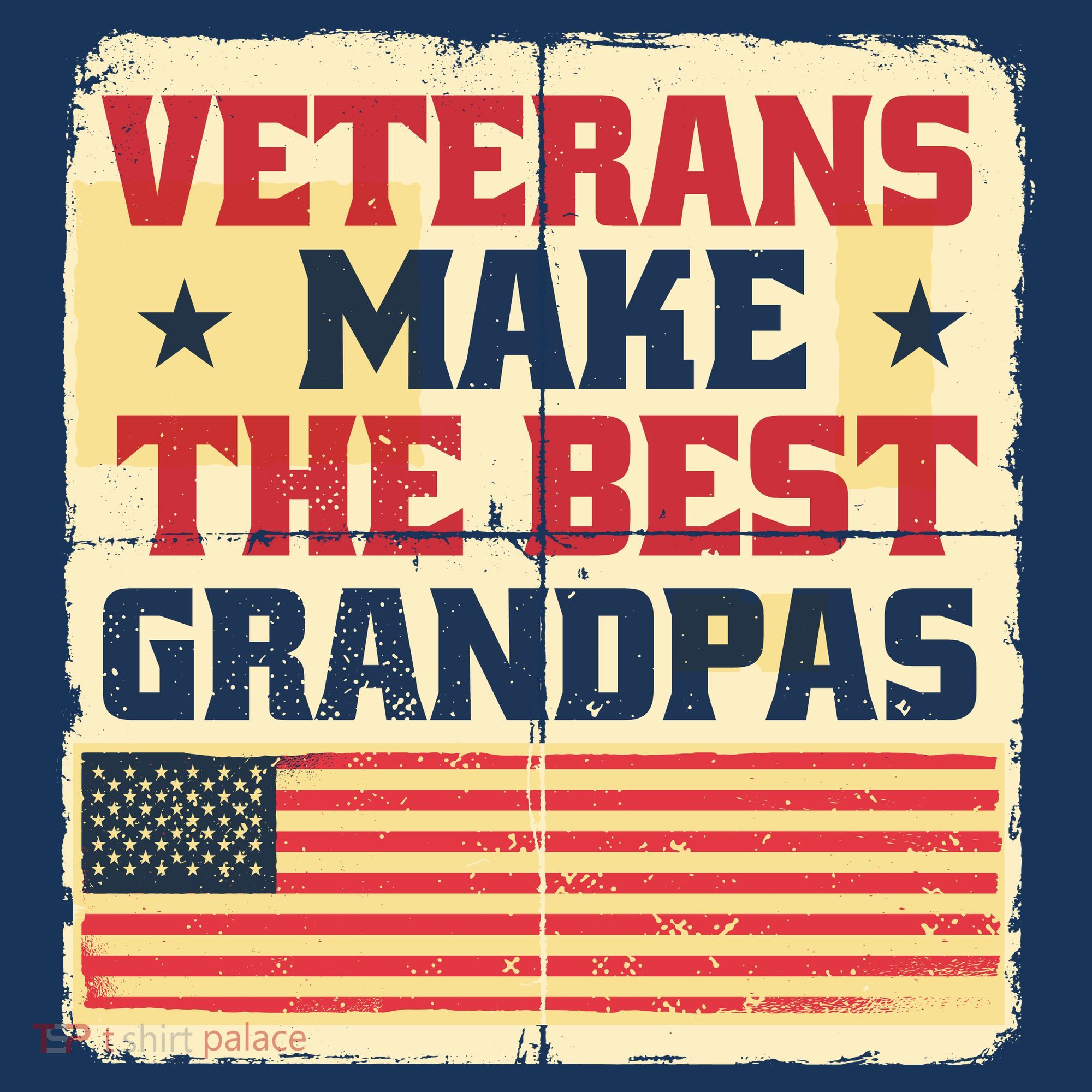 Veterans Make The Best Grandpas USA Baby Bodysuit
