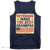 Veterans Make The Best Grandpas USA Tank Top thumb 0