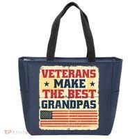 Veterans Make The Best Grandpas USA Tote Bag thumb 0