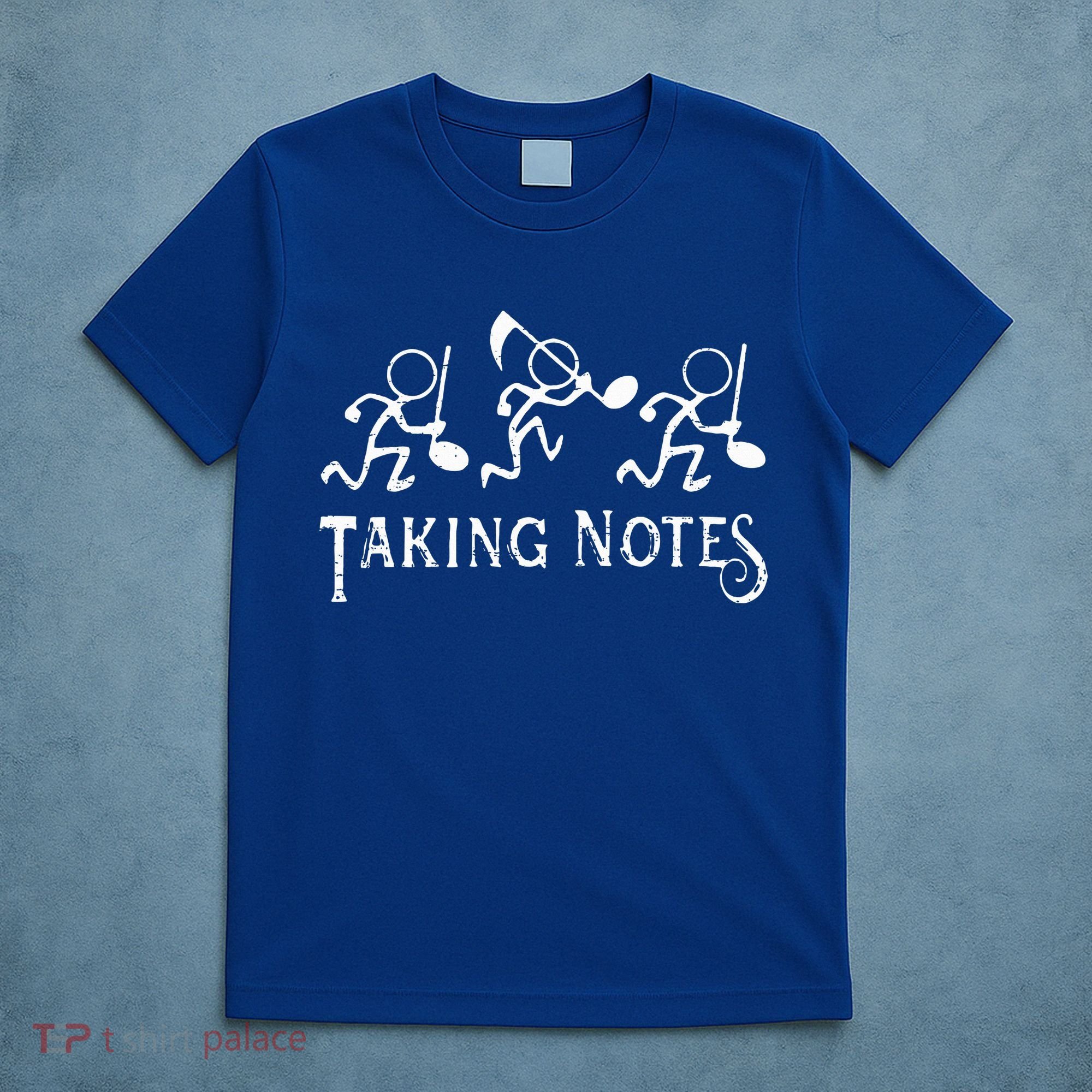 Vintage Musical Taking Notes Music Lovers Teachers Funny T-Shirt