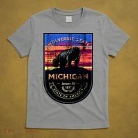 Vintage Michigan The Wolverine State T-Shirt thumb 5