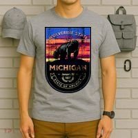 Vintage Michigan The Wolverine State T-Shirt thumb 6