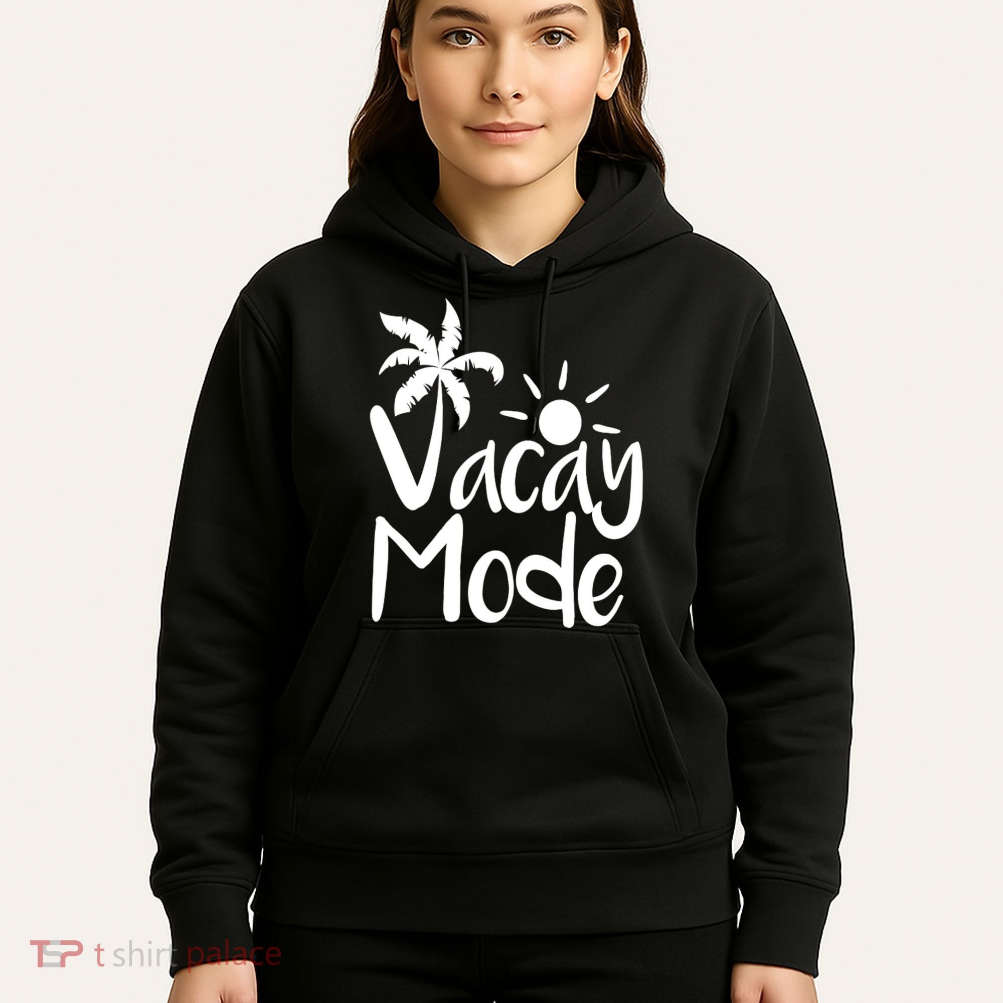 Vacay Mode Tropical Vacation Hoodie