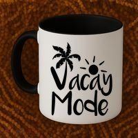 Vacay Mode Tropical Vacation Coffee Mug thumb 2