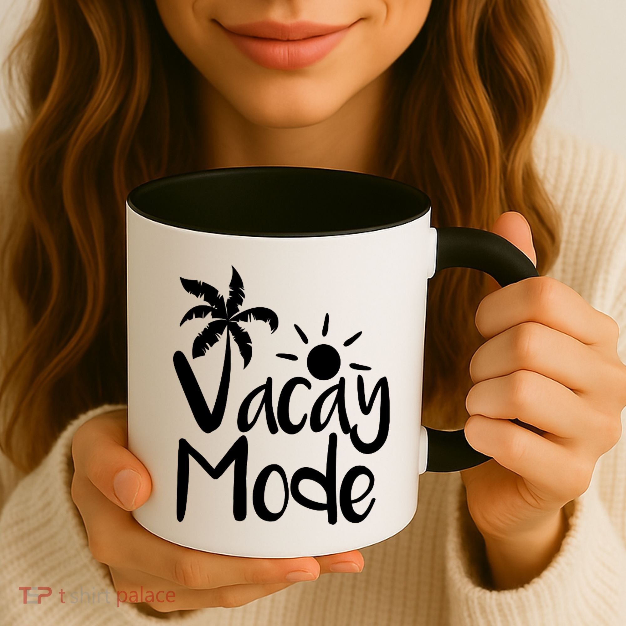 Vacay Mode Tropical Vacation Coffee Mug