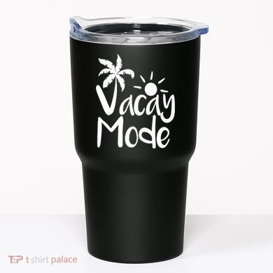Vacay Mode Tropical Vacation Tumbler