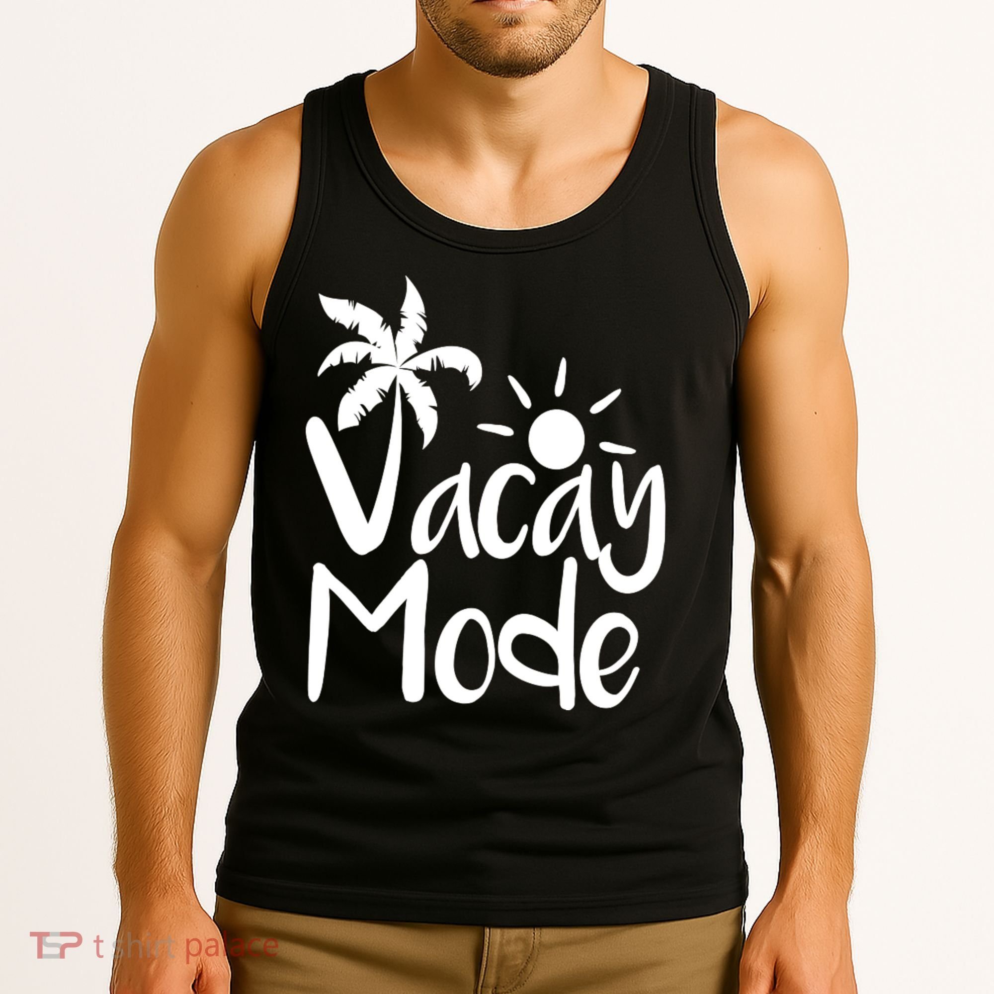 Vacay Mode Tropical Vacation Tank Top