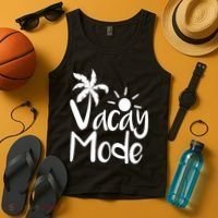 Vacay Mode Tropical Vacation Tank Top thumb 4