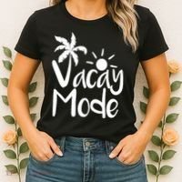 Vacay Mode Tropical Vacation Women's T-Shirt thumb 2