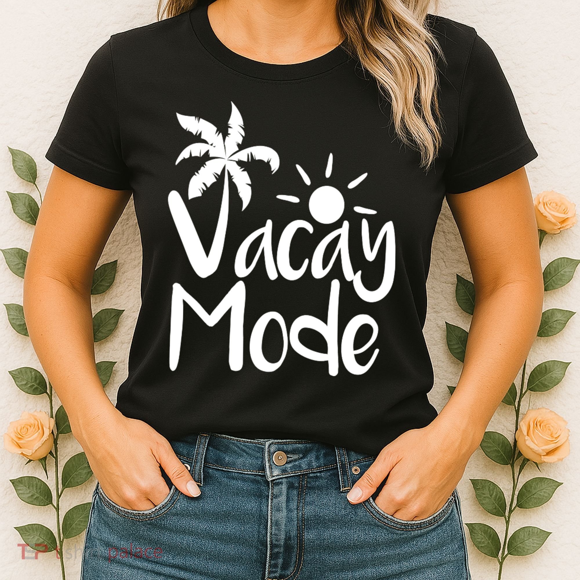 Vacay Mode Tropical Vacation Women's T-Shirt