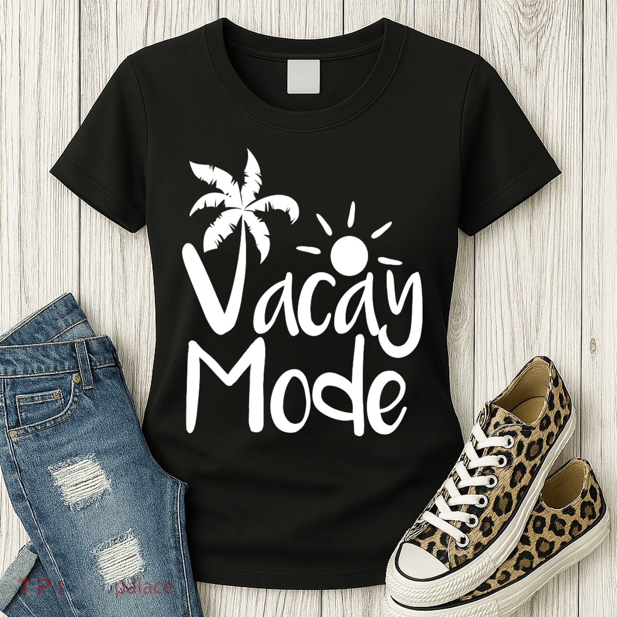 Vacay Mode Tropical Vacation Women's T-Shirt