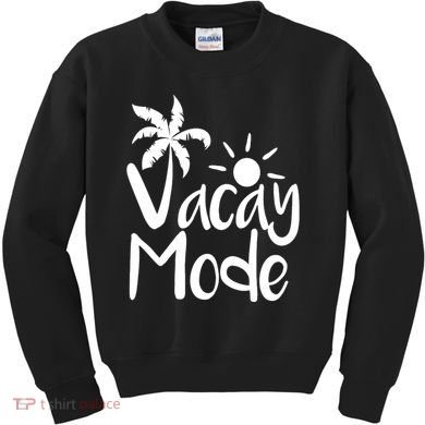 Vacay Mode Tropical Vacation Kids Sweatshirt