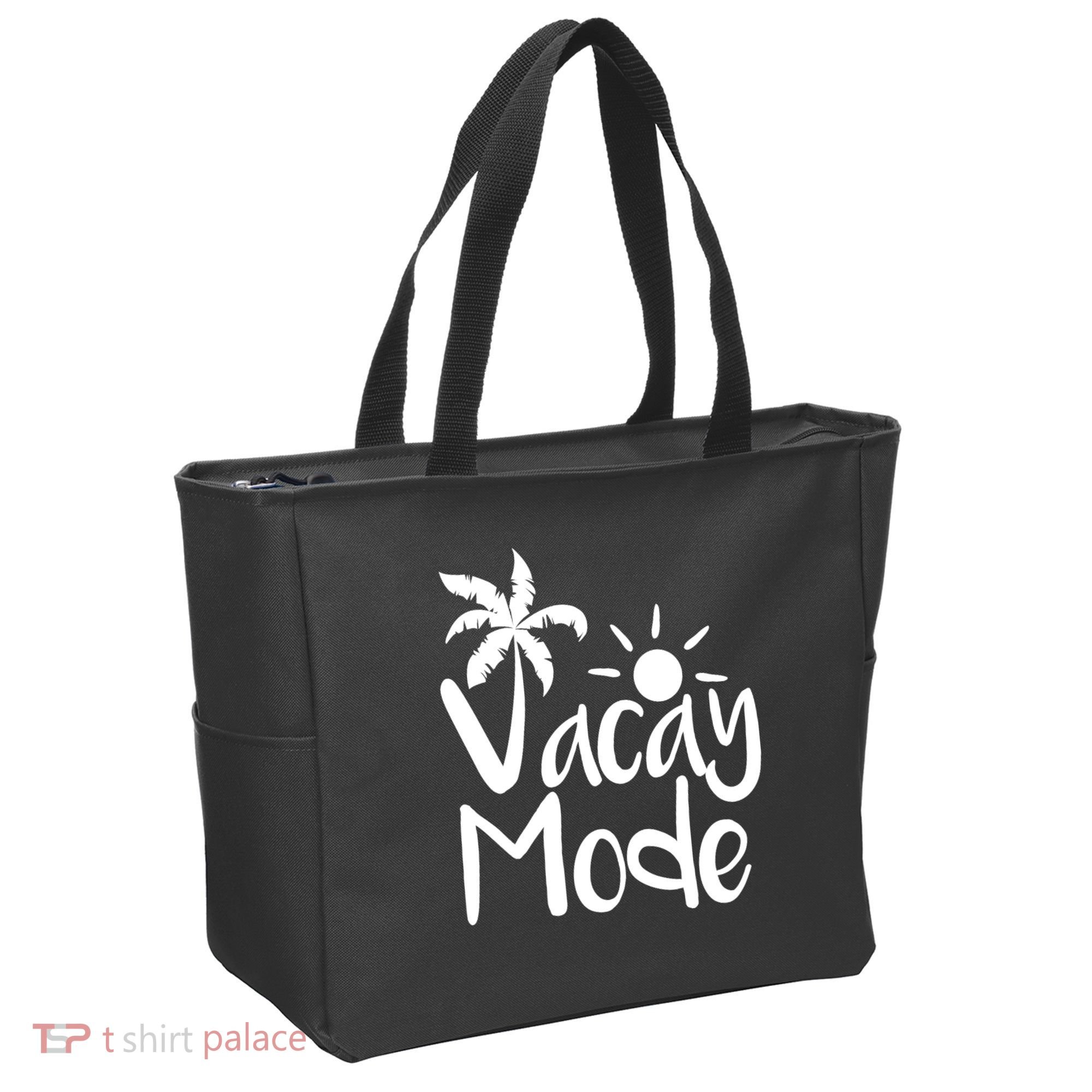 Vacay Mode Tropical Vacation Tote Bag