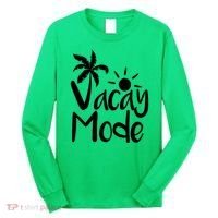 Vacay Mode Tropical Vacation Long Sleeve Shirt thumb 0