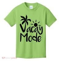 Vacay Mode Tropical Vacation Kids T-Shirt thumb 0