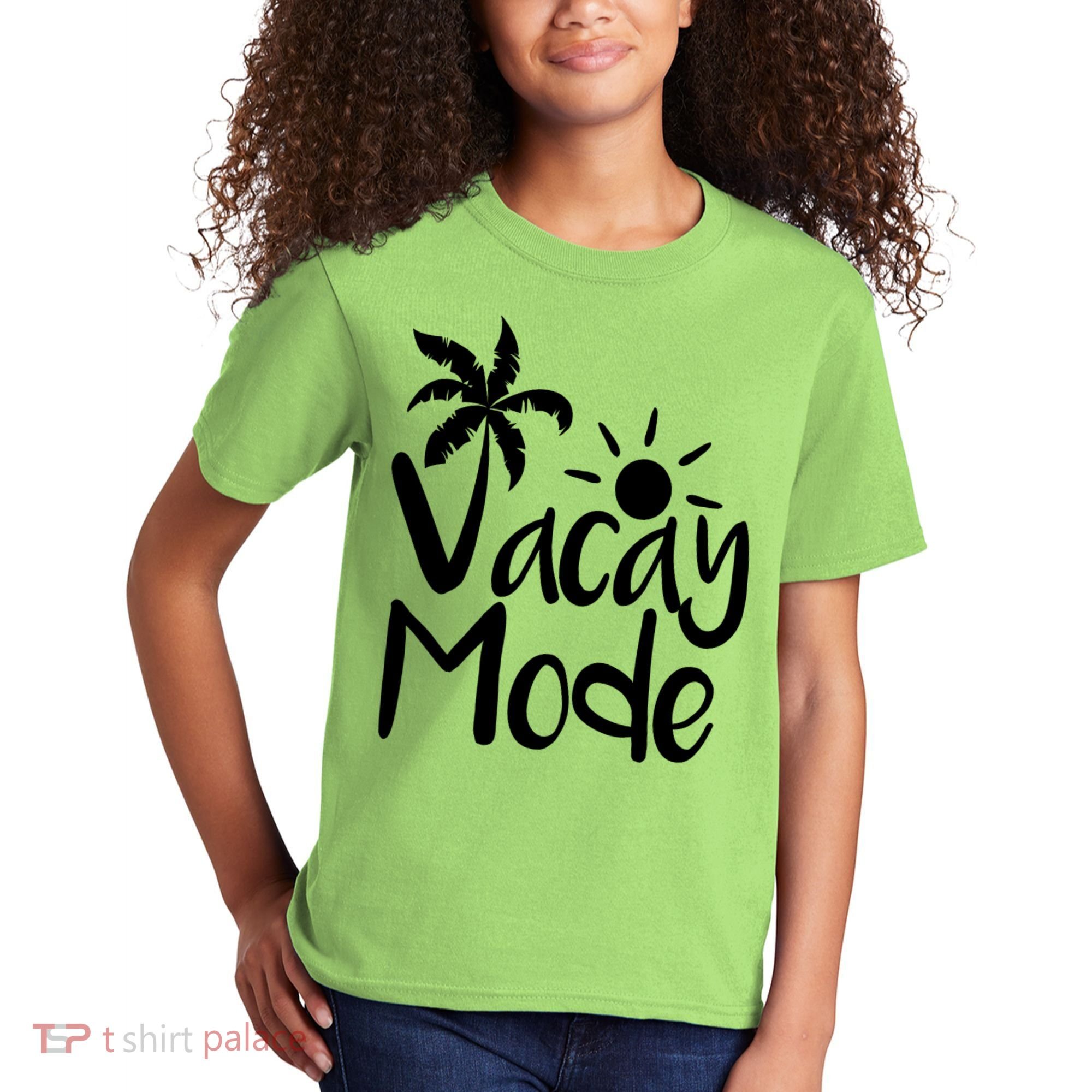 Vacay Mode Tropical Vacation Kids T-Shirt