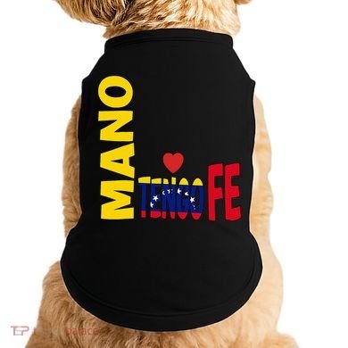 Venezuela Mano Tengo Fe Vinotinto Doggie Tank