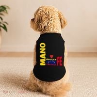 Venezuela Mano Tengo Fe Vinotinto Doggie Tank thumb 2