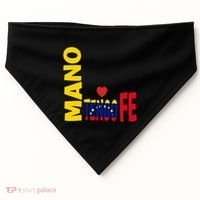 Venezuela Mano Tengo Fe Vinotinto USA-Made Doggie Bandana thumb 0
