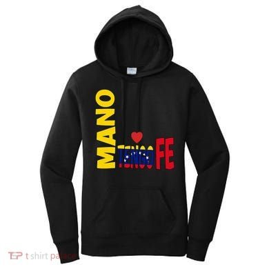 Venezuela Mano Tengo Fe Vinotinto Women's Hoodie