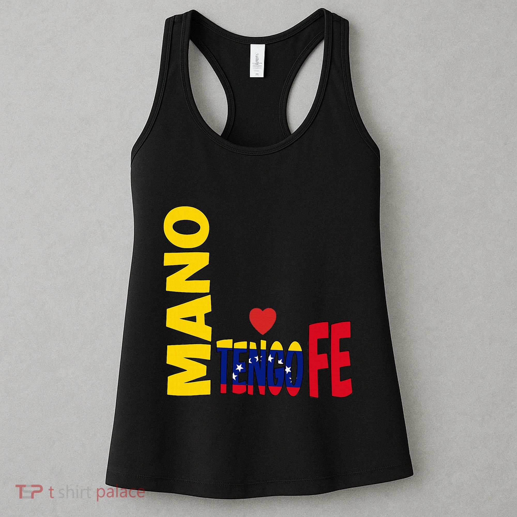 Venezuela Mano Tengo Fe Vinotinto Women's Tank Top