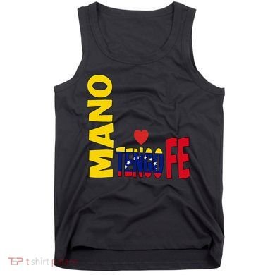 Venezuela Mano Tengo Fe Vinotinto Tank Top