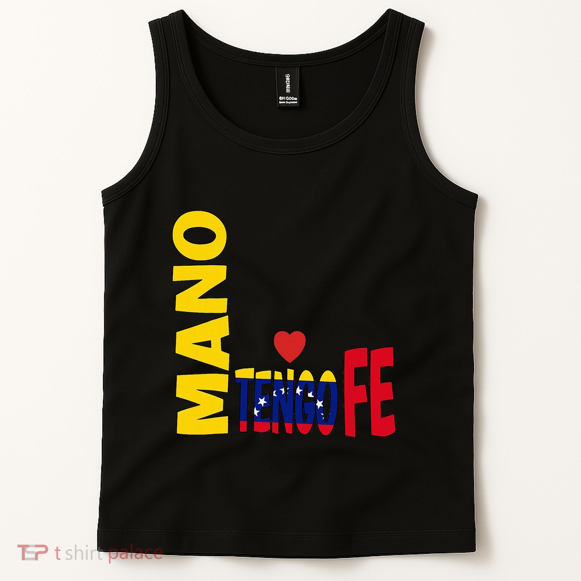 Venezuela Mano Tengo Fe Vinotinto Tank Top
