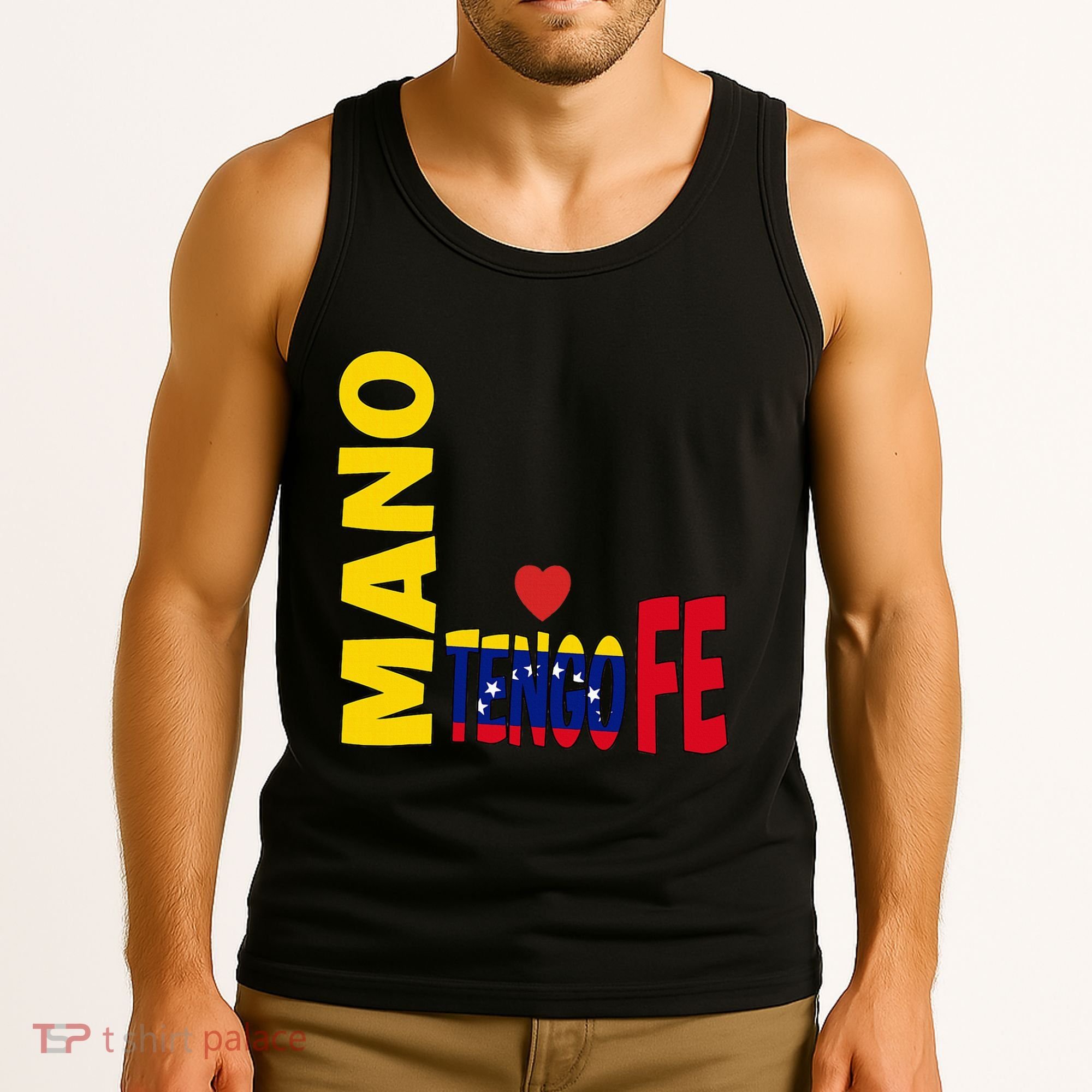 Venezuela Mano Tengo Fe Vinotinto Tank Top