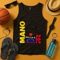 Venezuela Mano Tengo Fe Vinotinto Tank Top thumb 4