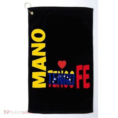 Venezuela Mano Tengo Fe Vinotinto Golf Towel