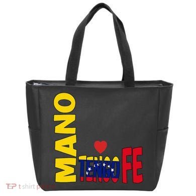 Venezuela Mano Tengo Fe Vinotinto Tote Bag