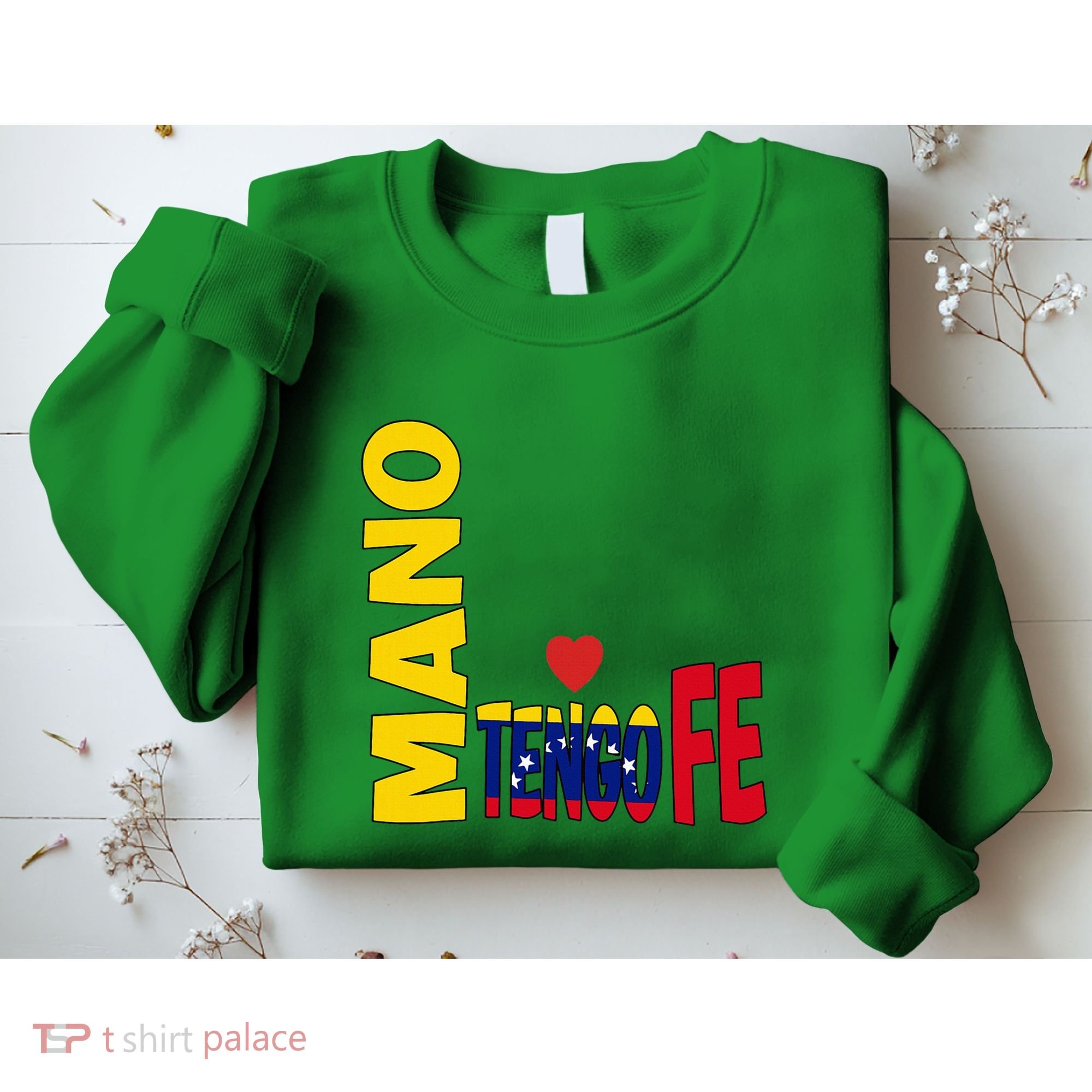 Venezuela Mano Tengo Fe Vinotinto Sweatshirt