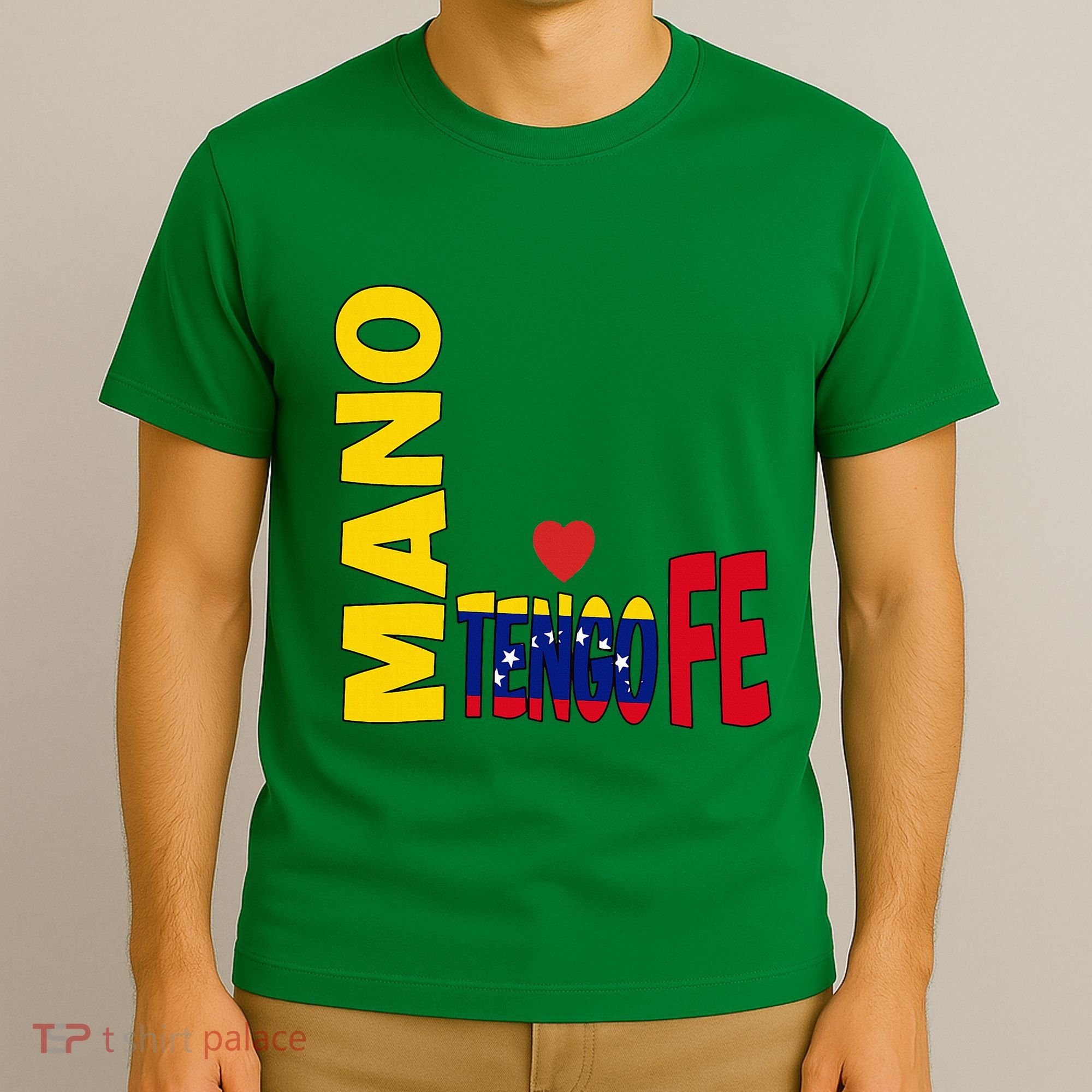 Venezuela Mano Tengo Fe Vinotinto T-Shirt