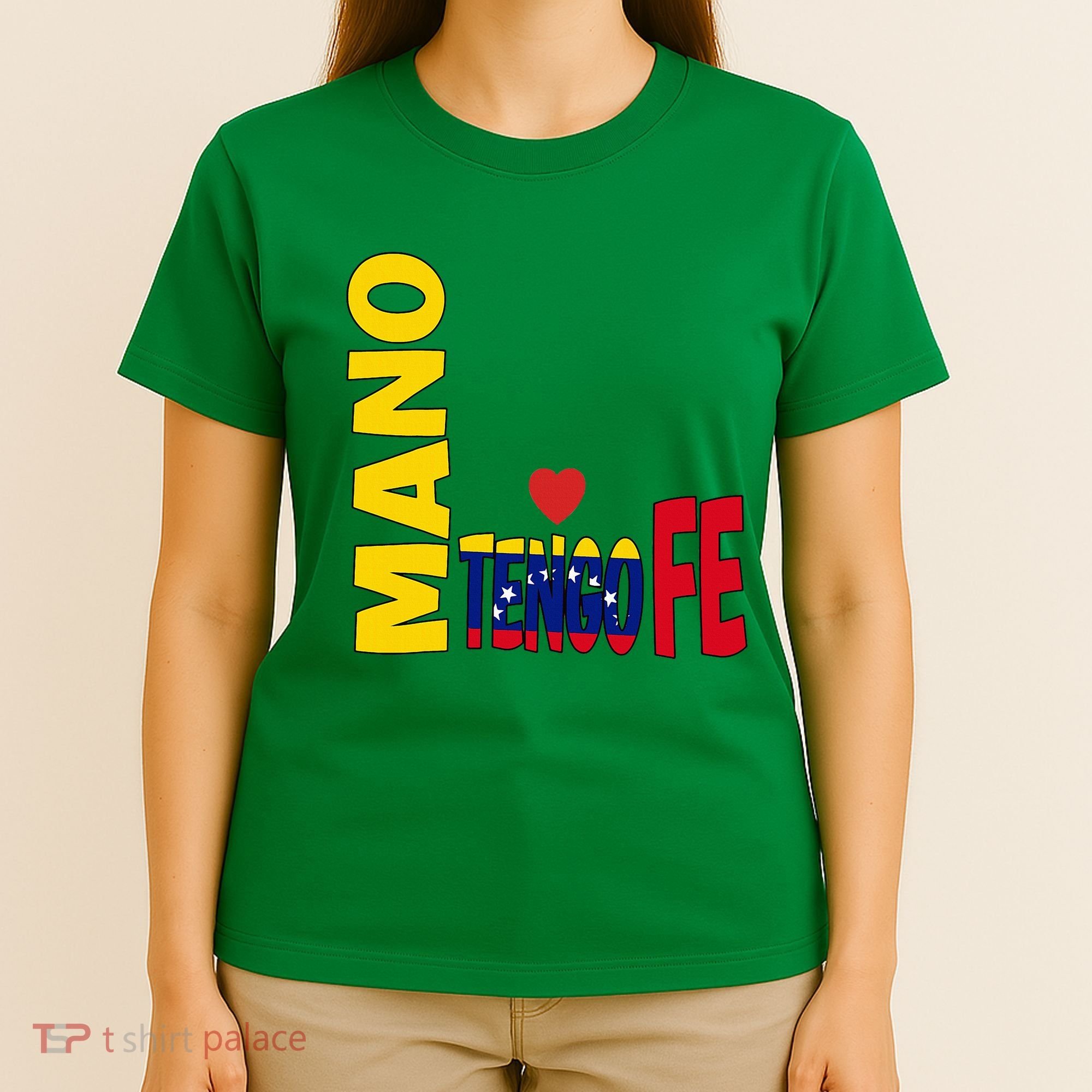 Venezuela Mano Tengo Fe Vinotinto T-Shirt