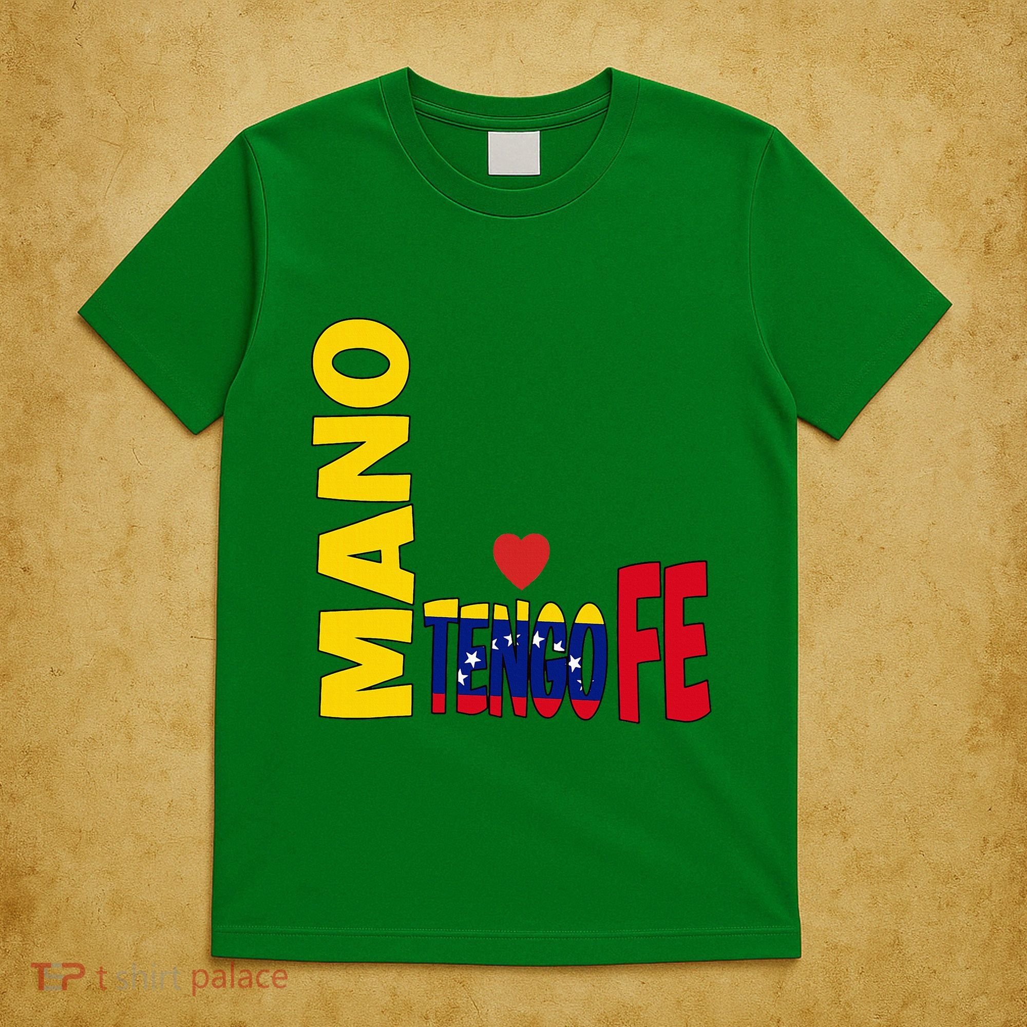 Venezuela Mano Tengo Fe Vinotinto T-Shirt