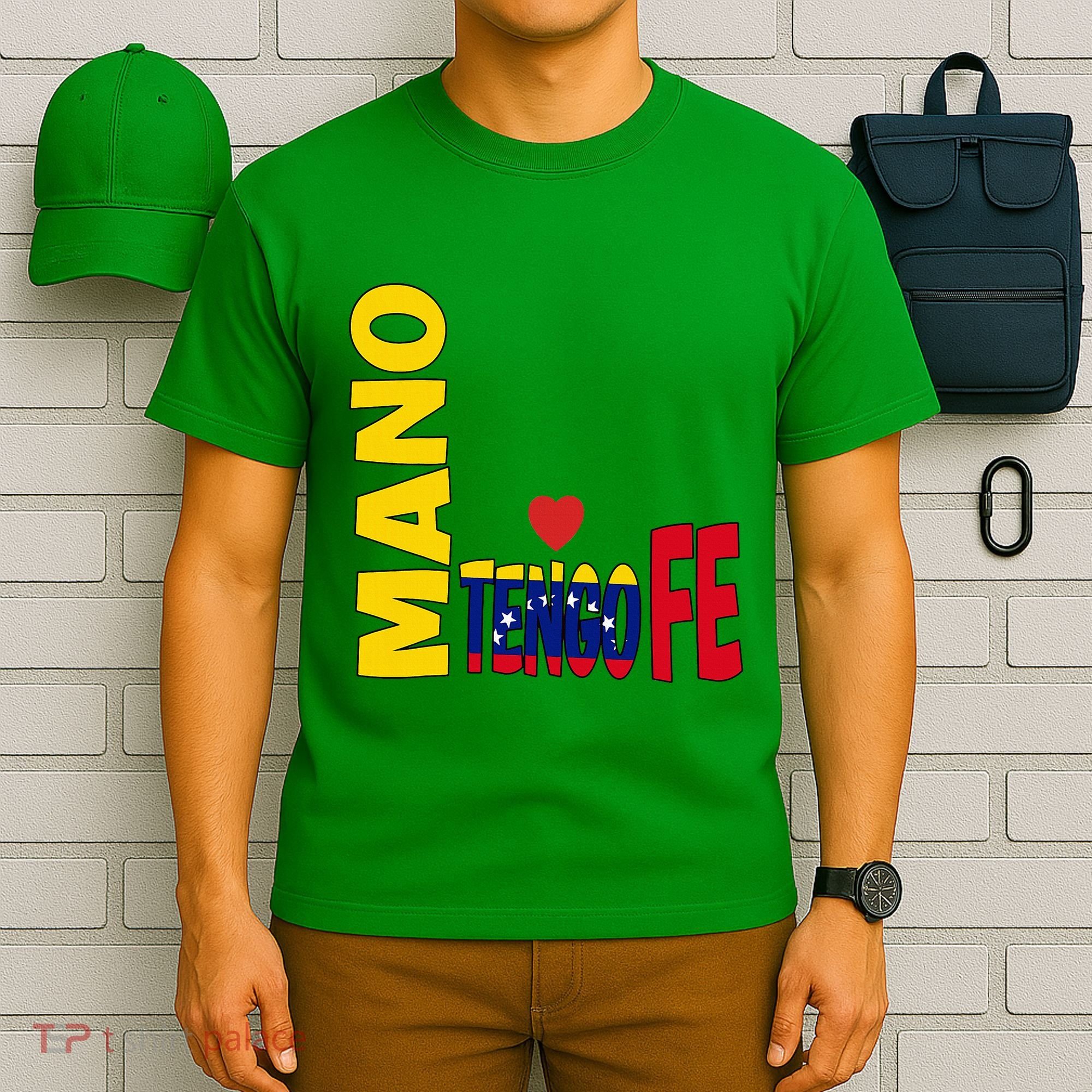 Venezuela Mano Tengo Fe Vinotinto T-Shirt