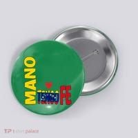 Venezuela Mano Tengo Fe Vinotinto Button thumb 0