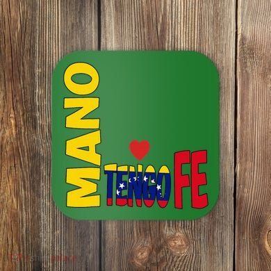 Venezuela Mano Tengo Fe Vinotinto Coaster